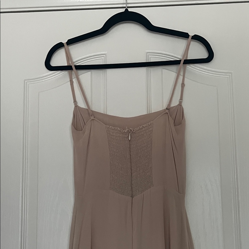 Reformation Ingrid Dress in Champagne - Picture 7 of 14